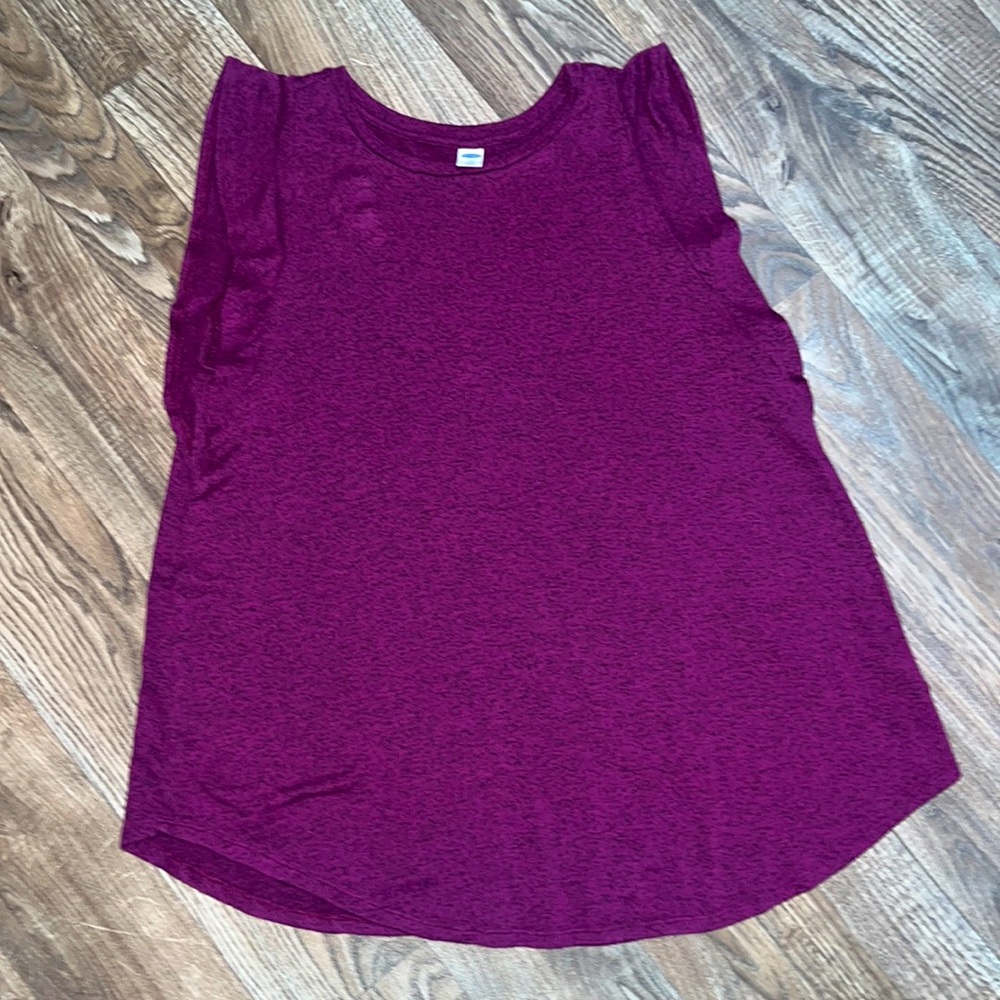 Luxe flutter sleeve top